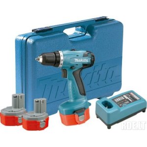 Дрель-шуруповерт Makita 6271DWPE3; 12 V; 3x1,3 Ah аккум.