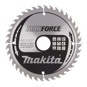 Пильный диск по дереву Makita; 165x2,4x30,0 mm; Z40; 20°