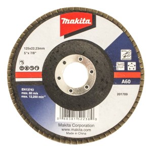 Лепестковый шлифовальный диск Makita Economy; 125 mm; A60