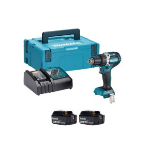 Дрель-шуруповерт Makita DDF484RGJ; 18 V; 2x6,0 Ah аккум.