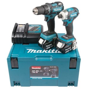 Instrumentu komplekts Makita DLX2118MJ (DDF480 + DTD148); 18 V; 2x4,0 Ah akum.