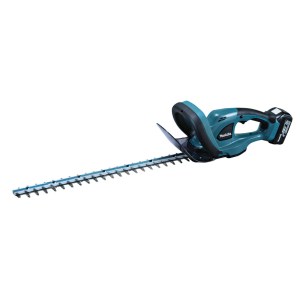 Dzīvžoga šķēres Makita DUH523RF; 18 V; 1x3,0 Ah akumulatora; garums 52 cm