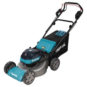 Аккумуляторная самоходная газонокосилка Makita LM001GT202; 40 V; 2x5,0 Ah аккум.