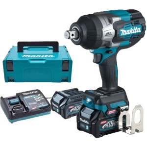 Ударный гайковерт Makita TW001GM201; 40 V; 2x4,0 Ah аккум.