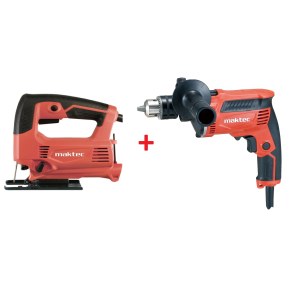 Elektriskā rokas triecienurbjmašīna Maktec MT817X100 + figūrzāģis MT431