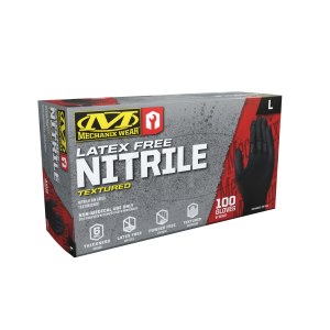 Перчатки Mechanix Wear Heavy Duty Nitrile; M; 100 шт.