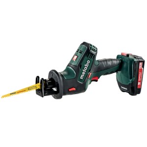 Аккумуляторная сабельная пила Metabo SSE 18 LTX; 18 V; 2x2,0 Ah аккум.