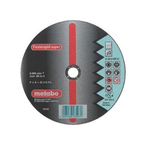 Abrazīvais griešanas disks Metabo; 125x1,6 mm metālam