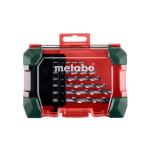 Urbju komplekts metālam Metabo HSS-G SP; 8 gab.