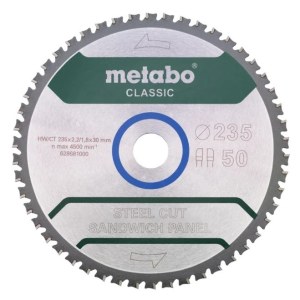 Griešanas disks Metabo FZ/FA STEEL CUT/SANDWICH PANEL CLASSIC; 230x30x50 mm; 4°