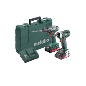 Instrumentu komplekts Metabo; 18 V; 2x2,0 Ah akum.
