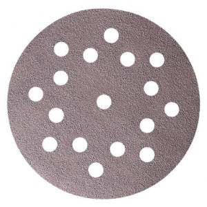 Smilšpapīrs Mirka Q.Silver ACE; 125 mm; 17H; P240; 1 gab.
