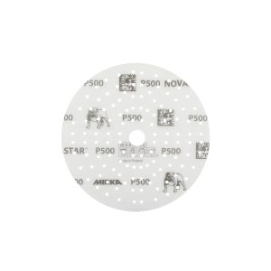 Smilšpapīrs ekscentra slīpmašīnai Mirka FG6CH09951; 150 mm; P500