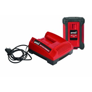 Piederumu komplekts MTD; Li-Ion; 40 V; 1x4,0 Ah akum. + lādētājs Rapid
