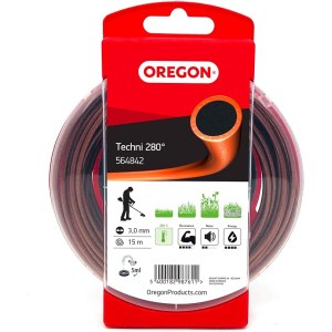 Леска триммерная Oregon Techni 564842; 3 mm / 15 m; 1 шт.