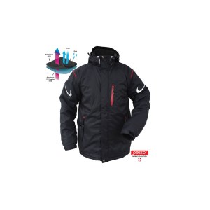 Теплая водонепроницаемая куртка Pesso Helsinki; XL черный