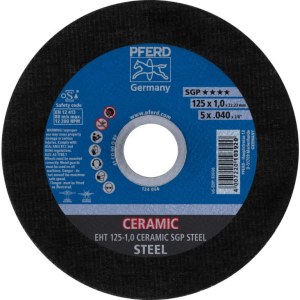 Abrazīvais griešanas disks PFERD 103920; 125 mm