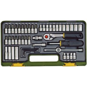 Комплект головок Proxxon 23280; 1/4''; 50 шт.