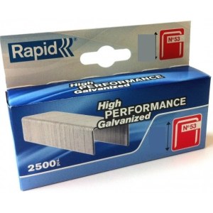 Скобы Rapid; 11,4x14 mm; 2500 шт.; тип 53