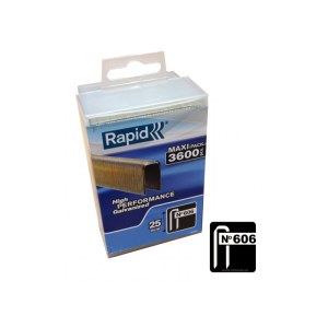 Скобы Rapid; 6x30 mm; 3600 шт.; тип 606