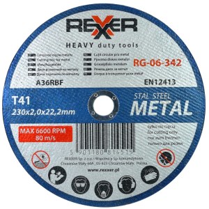 Пильный диск по металлу Rexxer RG-06-342; 230x2,0x22x2 mm