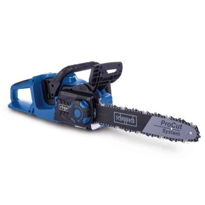 Ķēdes zāģis Scheppach BC-CS355Duo-X; 2x20 V; 35 cm sliede (bez akumulatora un lādētāja)