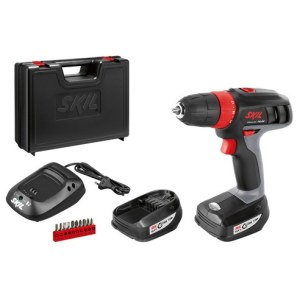 Дрель-шуруповерт Skil 2431 AG; 14,4 V; 2x1,5 Ah аккум.