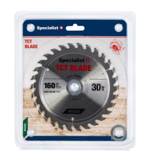 Griešanas disks kokam Specialist Wood; 160x1,4x30/20/16 mm; Z34
