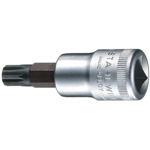 Uzgriežņu galviņa ar uzgali Stahlwille 03060016; 1/2''; M16