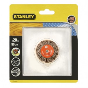 Шлифовальная шайба Stanley STA34041; 50x20 mm; G80
