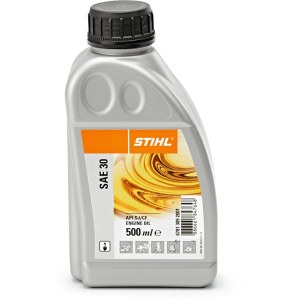 Eļļa Stihl SAE 30; 0,5 l; dārza tehnikai ar četrtaktu dzinējiem