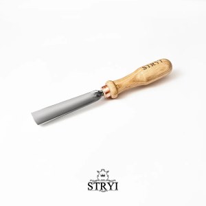 Стамеска отлогая STRYI Profi; 25 mm; для резьбы по дереву