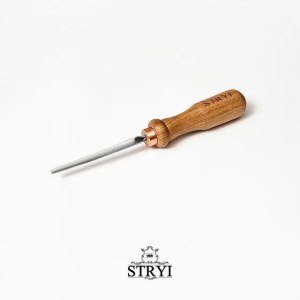 Стамеска отлогая STRYI Profi; 5 mm; для резьбы по дереву