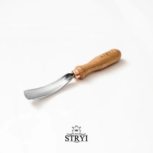 Полукруглое долото - клюкарза STRYI Profi; 20 mm; для резьбы по дереву