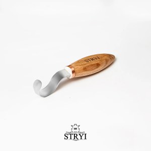 Нож STRYI Profi; 35 mm; для резьбы по деревянной ложке (тройная заточка)