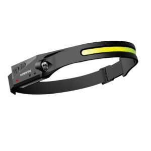 Galvas lukturis SUPERFIRE-HL65; LED; 1x1,2 Ah akum.