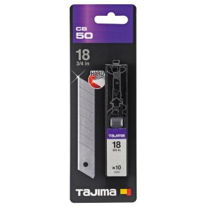 Лезвие Tajima CB50; 18 mm; 10 шт.
