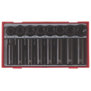 Uzgriežņu galviņu komplekts Teng Tools TT9116; 16 gab.