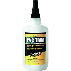 Универсальный секундный клей Titebond PVC Trim Joint Adhesive; 113,4 g.; вязкий