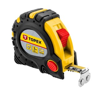 Рулетка Topex 27C345; 25 mm; 5 m