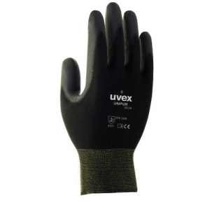 Cimdi Uvex Unipur 6639 10 Izmērs; poliamīds; melns