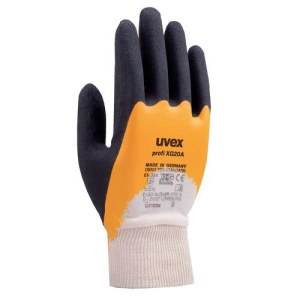 Cimdi Uvex Profi Ergo XG20A Extra Grip; 9 Izmērs; darbam ar alvu
