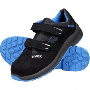 Darba sandales UVEX 2 Trend 69368; S1 SRC; 45; melns / zils