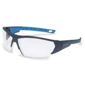 Aizsargbrilles UVEX i-Works; Supravision excellence; skaidrs; zils / melns