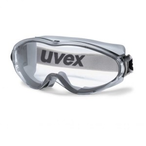 Aizsargbrilles Uvex Ultrasonic; Supravision excellence; skaidrs; melns / pelēks
