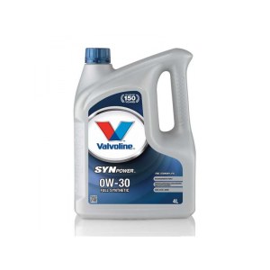 Масло Valvoline SYNPOWER FE 0W30; 4 l