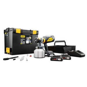 Krāsas smidzinātājs Wagner FinishControl 4000 StandardSpray; 18 V; 2x4,0 Ah akum.