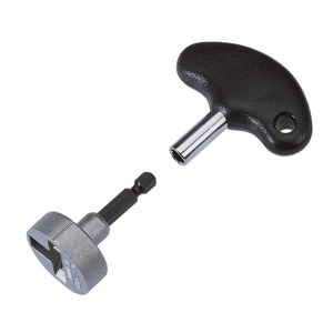 Ручка для отвертки Wolfcraft 2419000; 1/4''; 104 mm