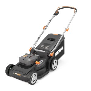 Аккумуляторная газонокосилка Worx WG745E; 40 V; 2x4,0 Ah аккум.