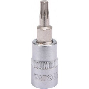 Торцевая головка с насадкой Yato YT-04304; 1/4''; T20